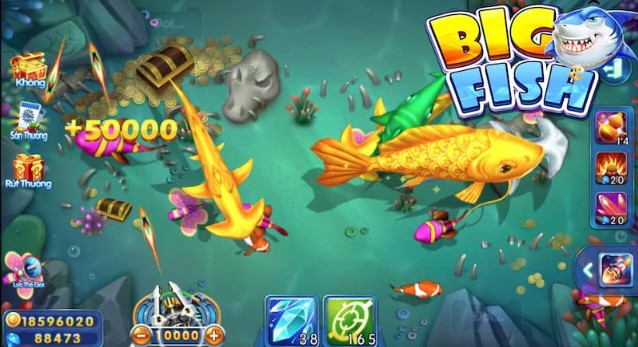 Bí mật về các con cá khổng lồ trong game bắn cá